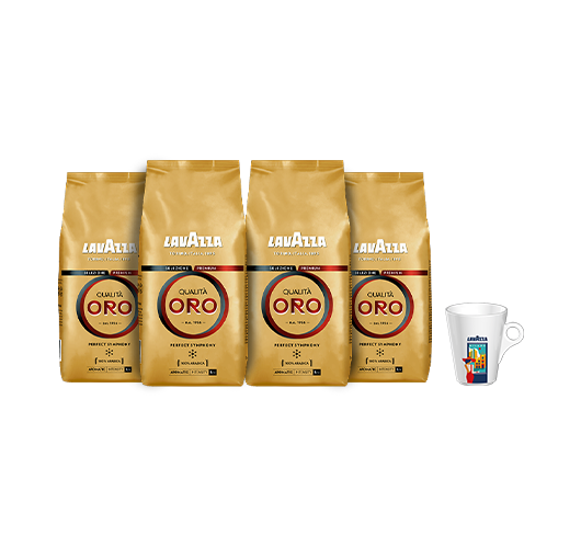 Coffret Qualità Oro grains et Mug Milan